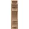 Ekena Millwork 6-in W x 16-in D x 20-in H Balboa Trad Rough Cedar Woodgrain TimberThane Outlooker, Primed Tan OUTUR060X16X20BOA04RCPR - alternate 3